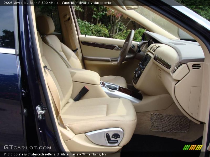 Capri Blue Metallic / Macadamia 2006 Mercedes-Benz R 500 4Matic