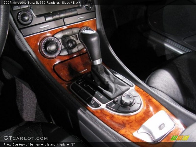 Black / Black 2007 Mercedes-Benz SL 550 Roadster
