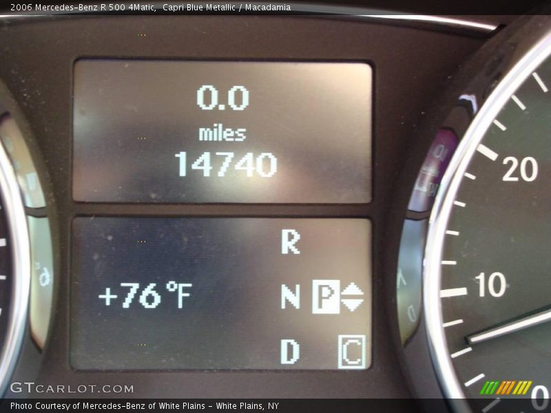 Capri Blue Metallic / Macadamia 2006 Mercedes-Benz R 500 4Matic