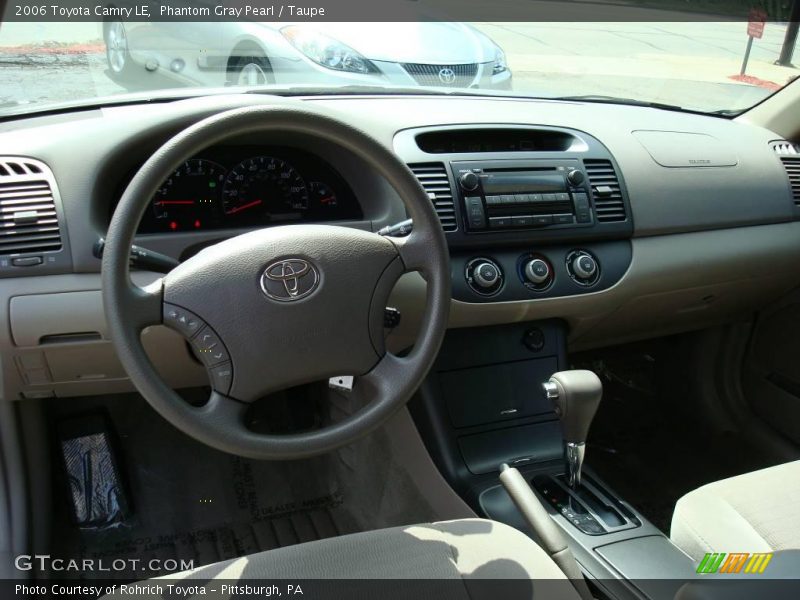 Phantom Gray Pearl / Taupe 2006 Toyota Camry LE