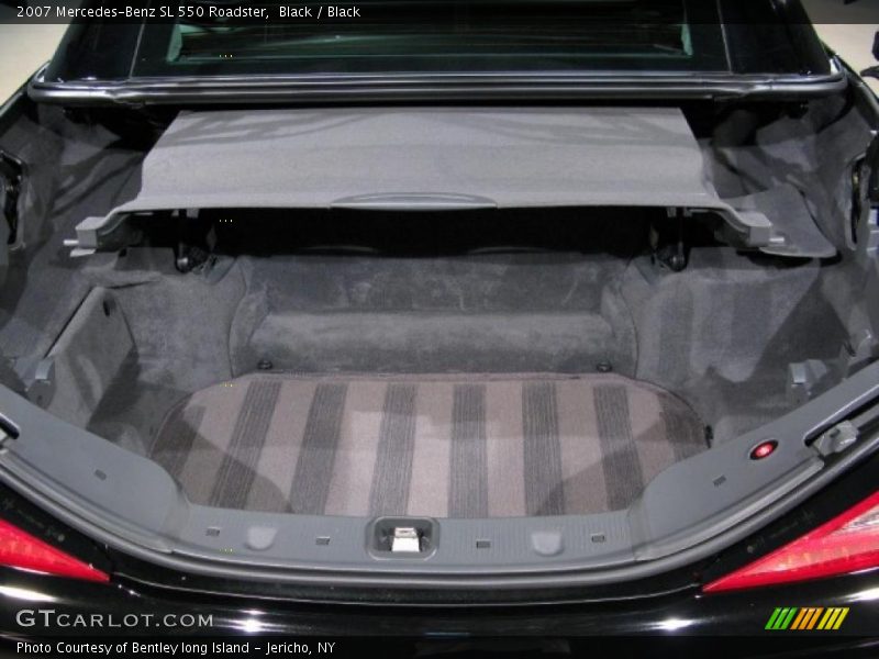 Black / Black 2007 Mercedes-Benz SL 550 Roadster