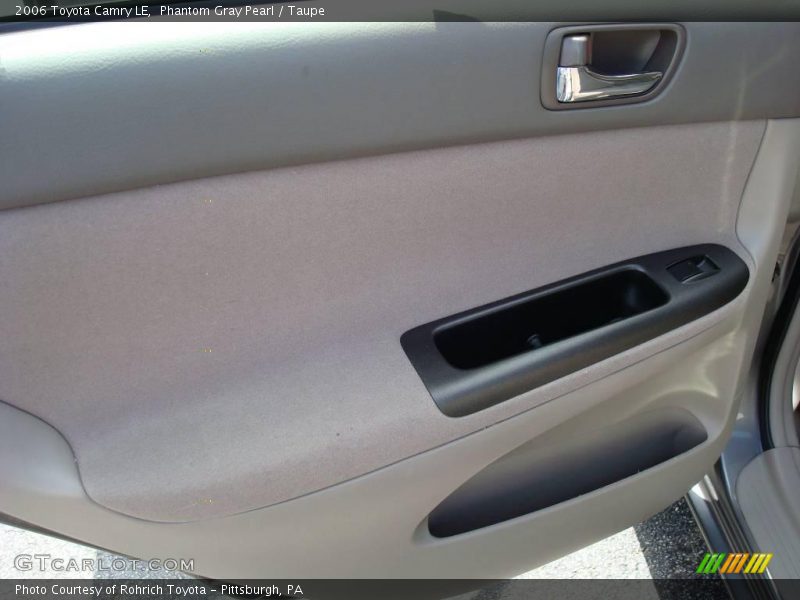 Phantom Gray Pearl / Taupe 2006 Toyota Camry LE
