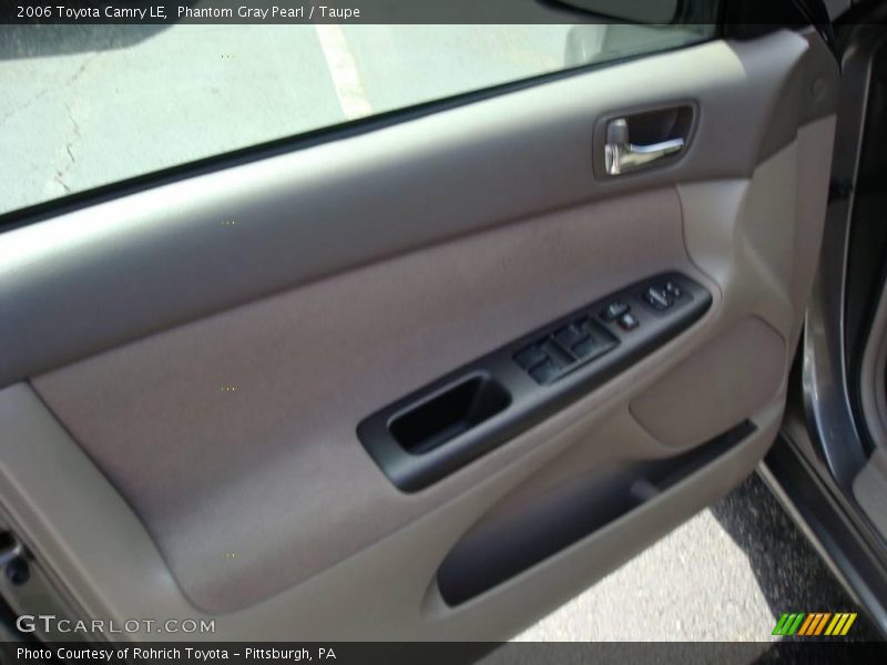 Phantom Gray Pearl / Taupe 2006 Toyota Camry LE