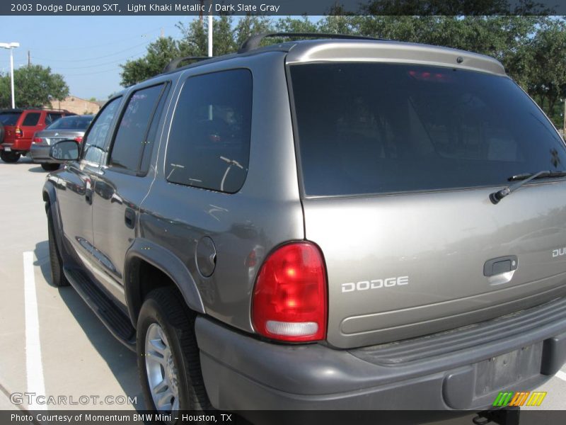 Light Khaki Metallic / Dark Slate Gray 2003 Dodge Durango SXT