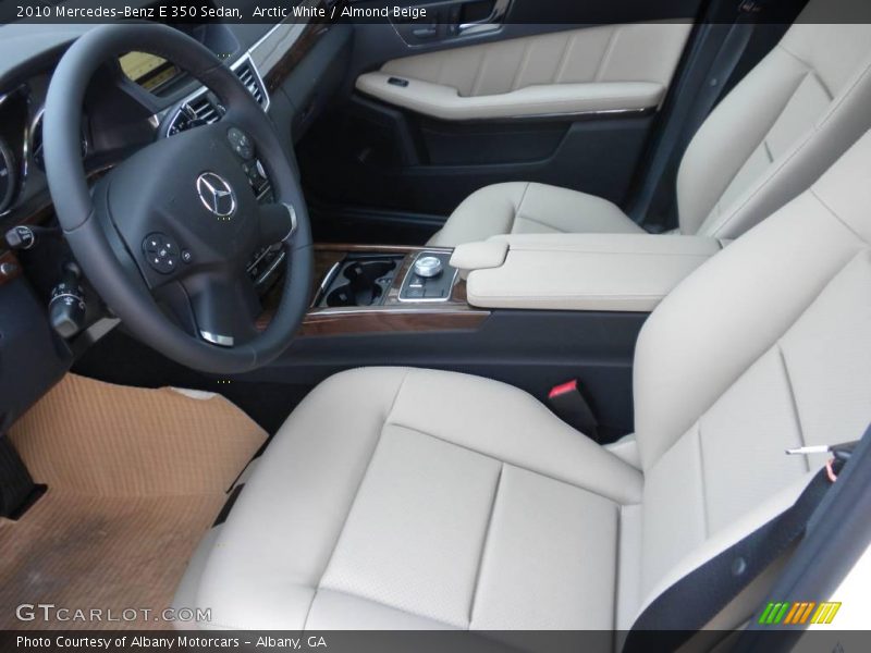 Arctic White / Almond Beige 2010 Mercedes-Benz E 350 Sedan