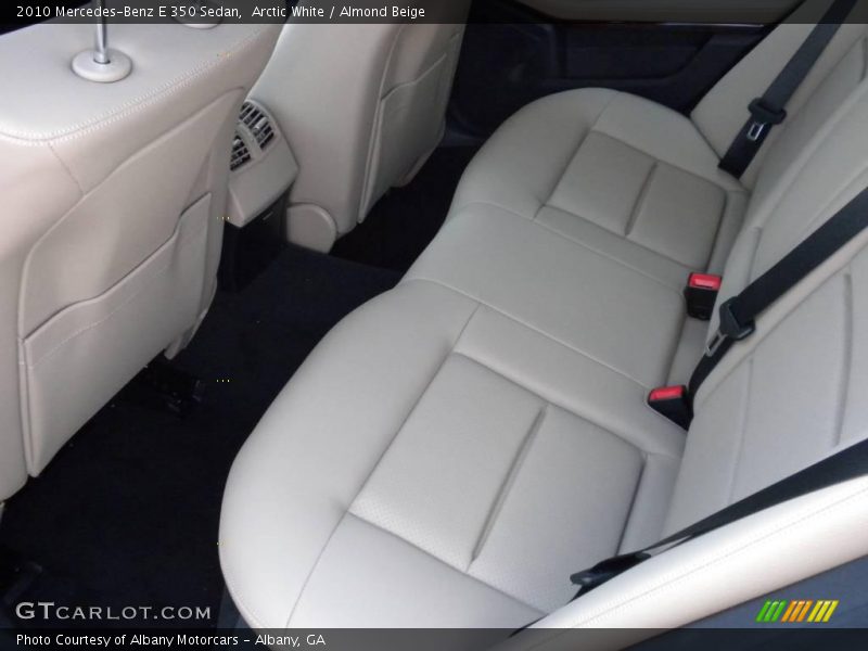 Arctic White / Almond Beige 2010 Mercedes-Benz E 350 Sedan