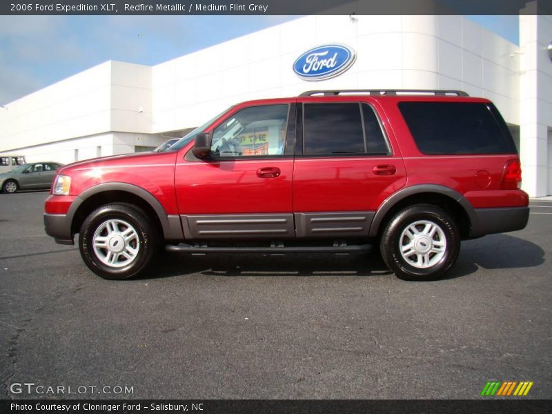 Redfire Metallic / Medium Flint Grey 2006 Ford Expedition XLT