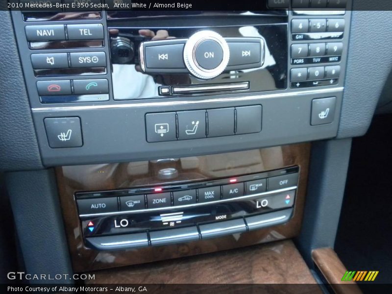 Arctic White / Almond Beige 2010 Mercedes-Benz E 350 Sedan