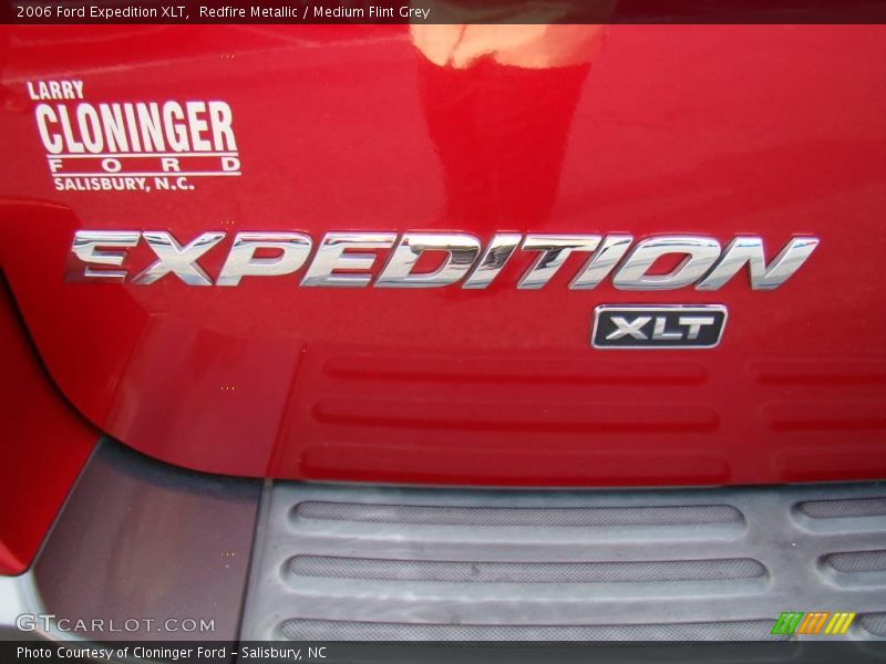 Redfire Metallic / Medium Flint Grey 2006 Ford Expedition XLT