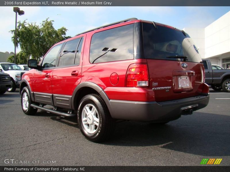 Redfire Metallic / Medium Flint Grey 2006 Ford Expedition XLT