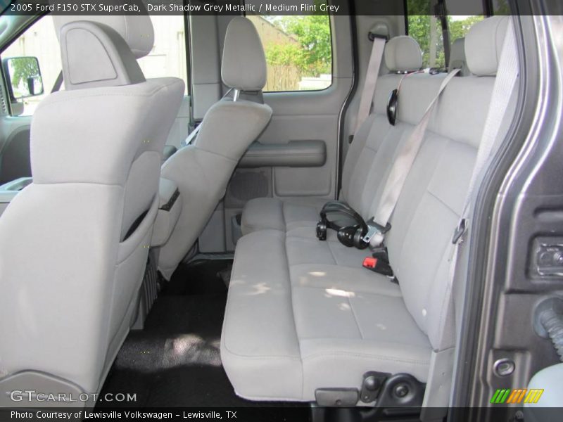 Dark Shadow Grey Metallic / Medium Flint Grey 2005 Ford F150 STX SuperCab