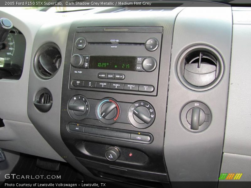 Dark Shadow Grey Metallic / Medium Flint Grey 2005 Ford F150 STX SuperCab