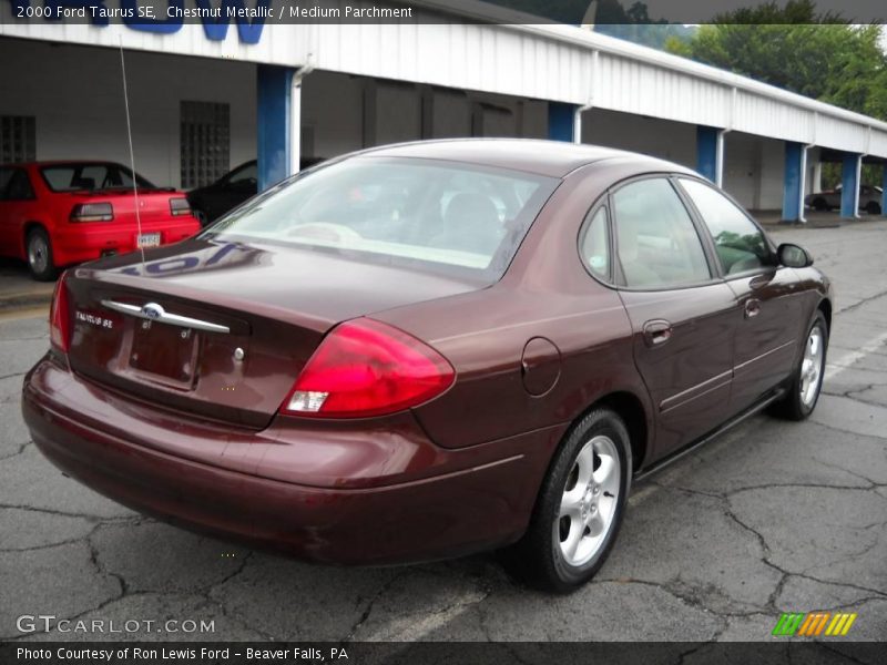 Chestnut Metallic / Medium Parchment 2000 Ford Taurus SE