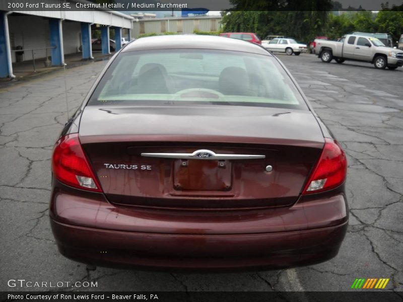 Chestnut Metallic / Medium Parchment 2000 Ford Taurus SE