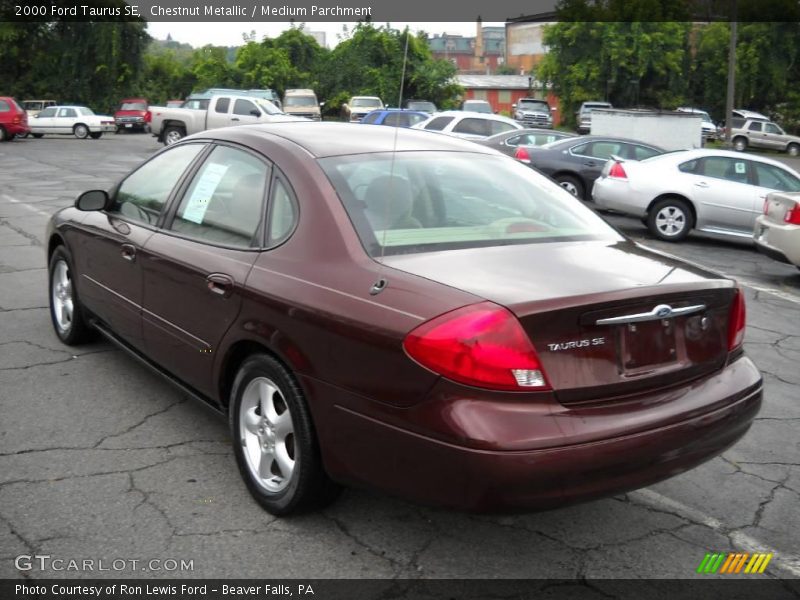 Chestnut Metallic / Medium Parchment 2000 Ford Taurus SE