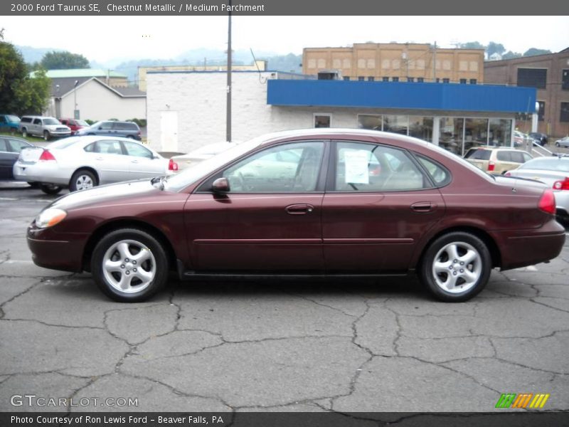 Chestnut Metallic / Medium Parchment 2000 Ford Taurus SE