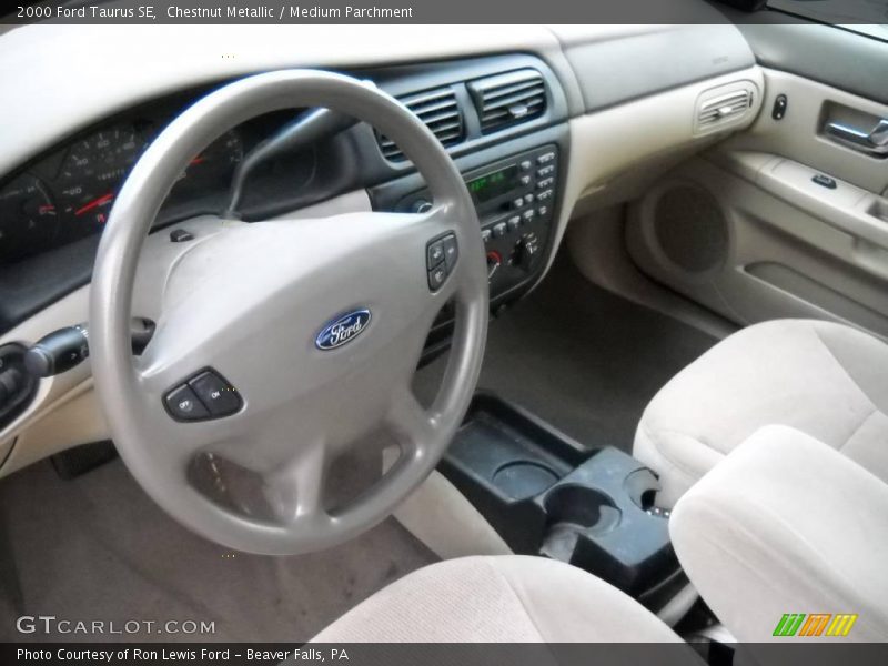 Chestnut Metallic / Medium Parchment 2000 Ford Taurus SE