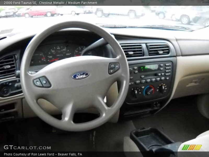 Chestnut Metallic / Medium Parchment 2000 Ford Taurus SE