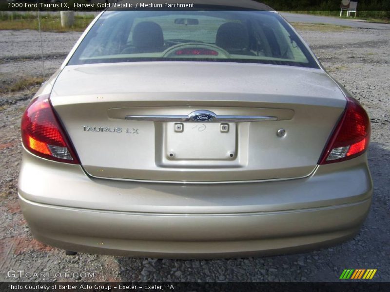 Harvest Gold Metallic / Medium Parchment 2000 Ford Taurus LX