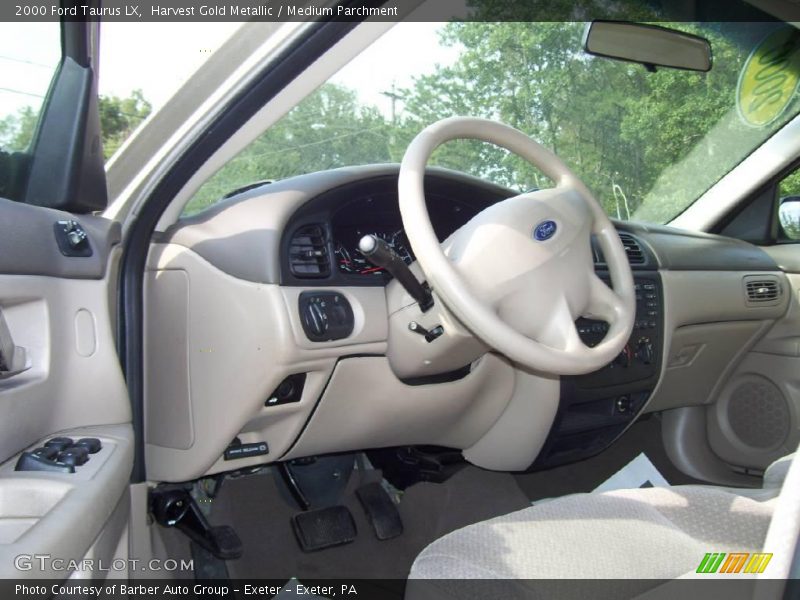 Harvest Gold Metallic / Medium Parchment 2000 Ford Taurus LX