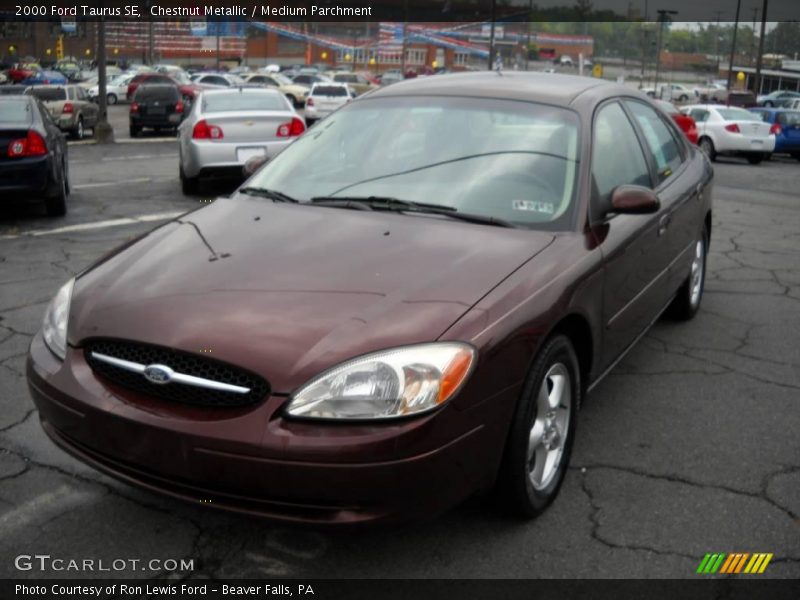 Chestnut Metallic / Medium Parchment 2000 Ford Taurus SE