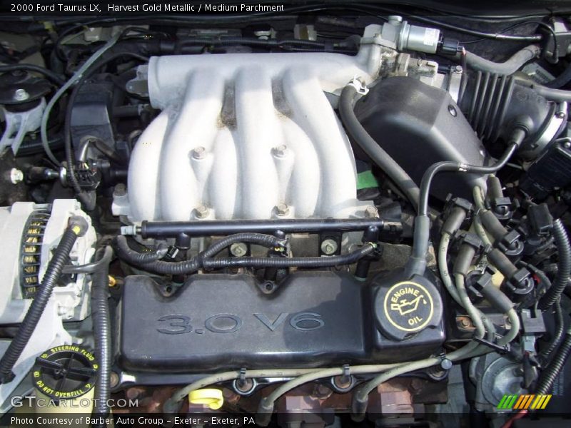 Harvest Gold Metallic / Medium Parchment 2000 Ford Taurus LX