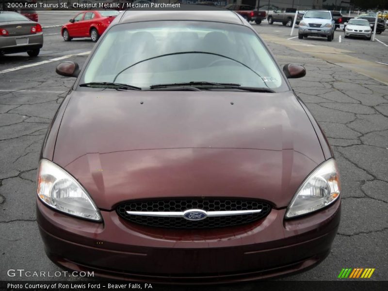 Chestnut Metallic / Medium Parchment 2000 Ford Taurus SE