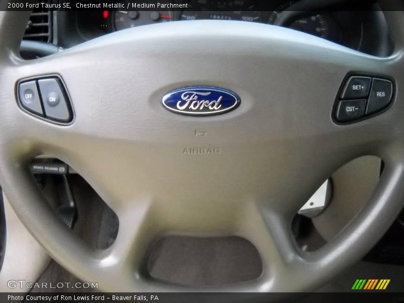 Chestnut Metallic / Medium Parchment 2000 Ford Taurus SE