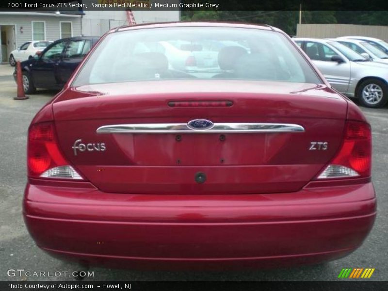 Sangria Red Metallic / Medium Graphite Grey 2001 Ford Focus ZTS Sedan