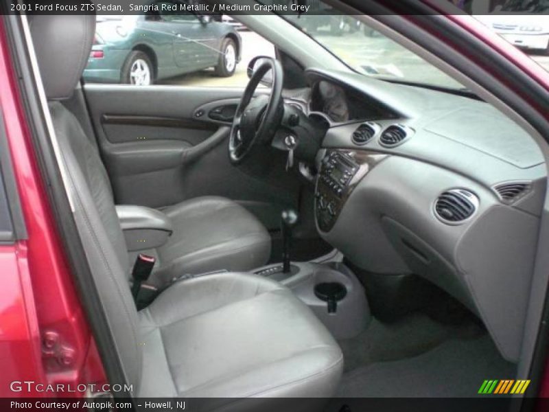 Sangria Red Metallic / Medium Graphite Grey 2001 Ford Focus ZTS Sedan