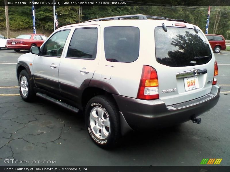 Glacier Silver Metallic / Dark Flint Grey 2004 Mazda Tribute LX V6 4WD