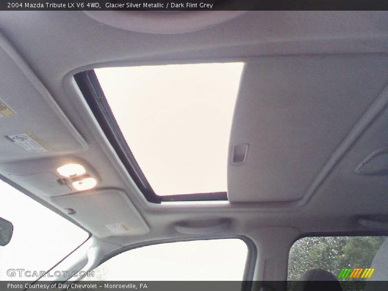 Glacier Silver Metallic / Dark Flint Grey 2004 Mazda Tribute LX V6 4WD