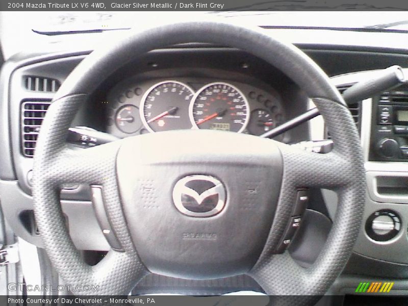 Glacier Silver Metallic / Dark Flint Grey 2004 Mazda Tribute LX V6 4WD