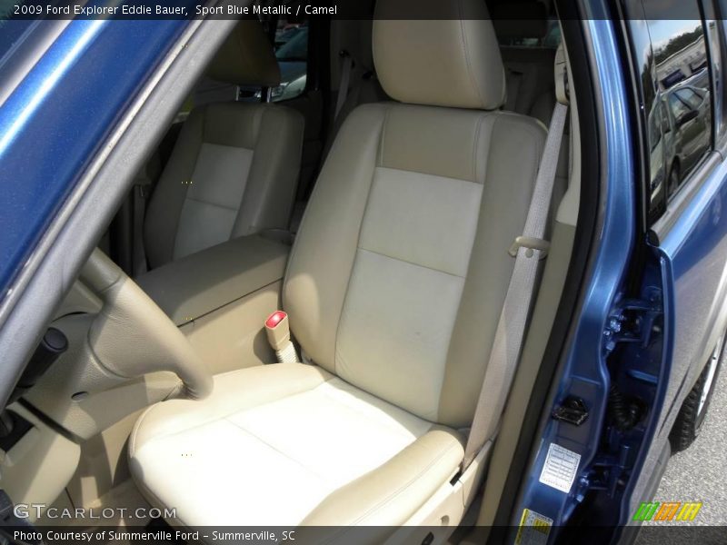 Sport Blue Metallic / Camel 2009 Ford Explorer Eddie Bauer