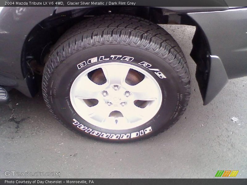 Glacier Silver Metallic / Dark Flint Grey 2004 Mazda Tribute LX V6 4WD