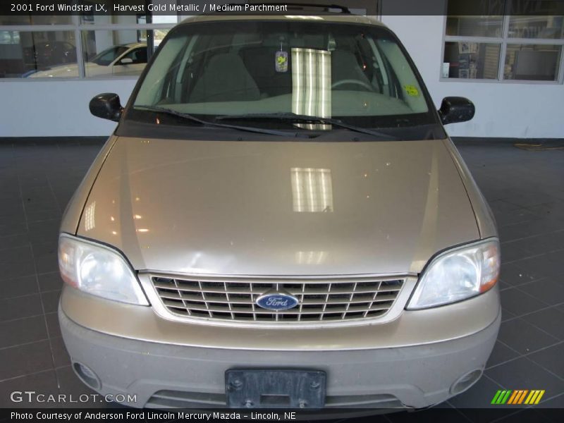 Harvest Gold Metallic / Medium Parchment 2001 Ford Windstar LX
