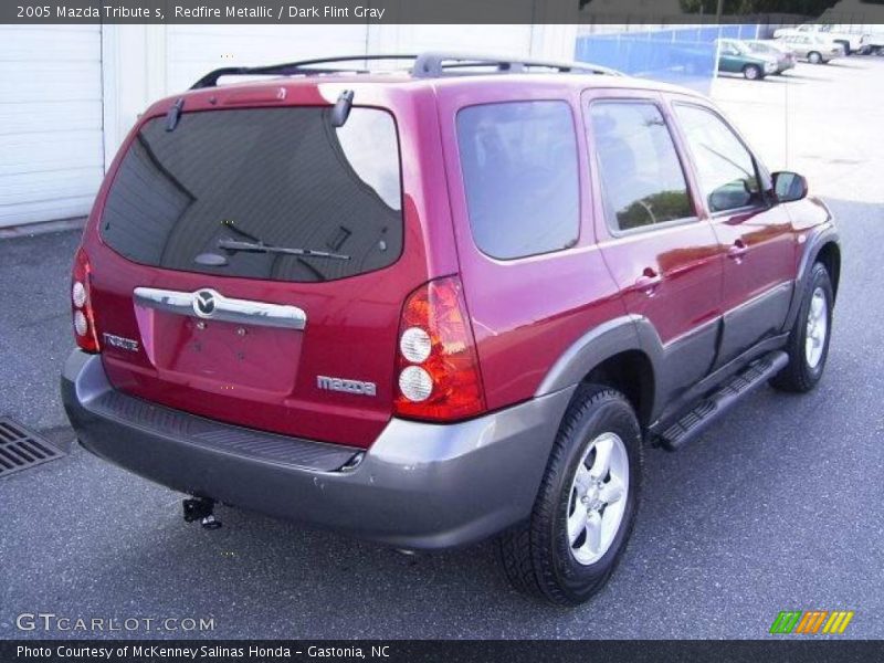 Redfire Metallic / Dark Flint Gray 2005 Mazda Tribute s