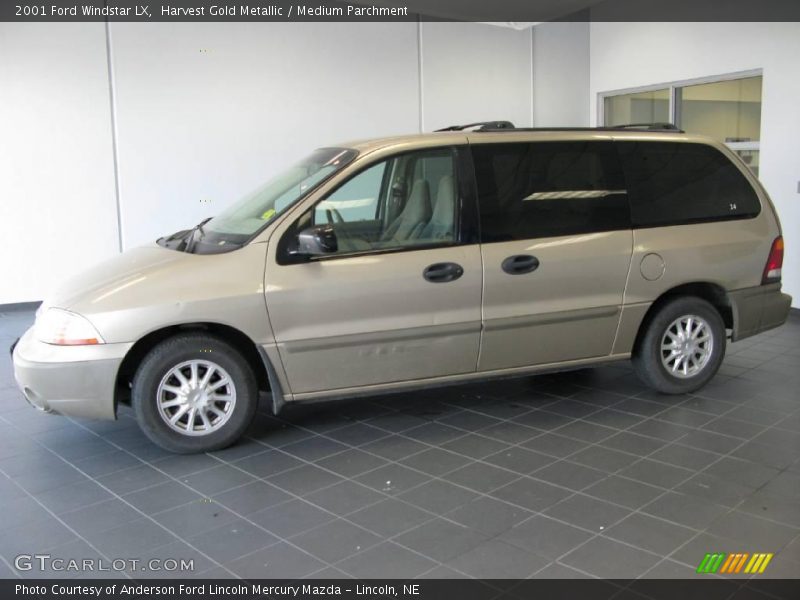 Harvest Gold Metallic / Medium Parchment 2001 Ford Windstar LX