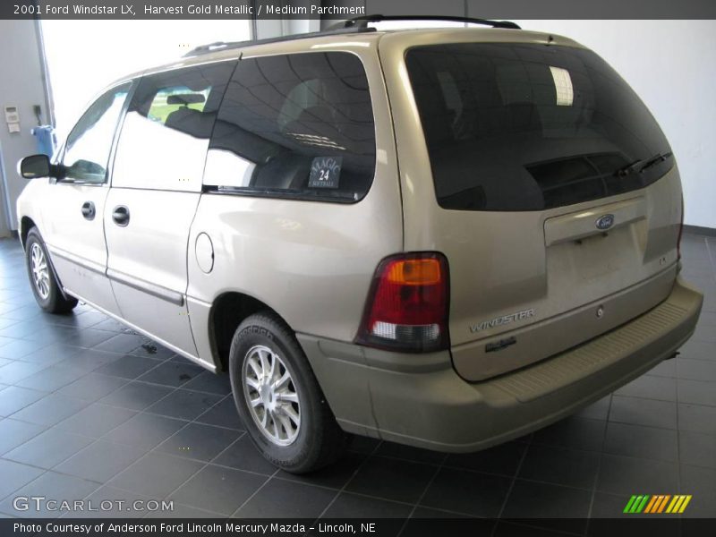 Harvest Gold Metallic / Medium Parchment 2001 Ford Windstar LX