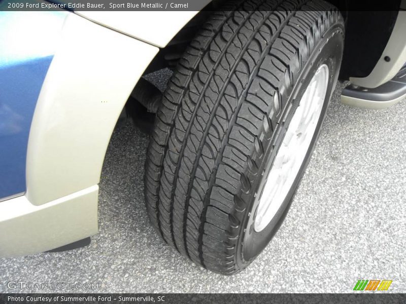 Sport Blue Metallic / Camel 2009 Ford Explorer Eddie Bauer