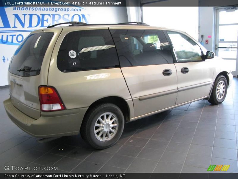 Harvest Gold Metallic / Medium Parchment 2001 Ford Windstar LX