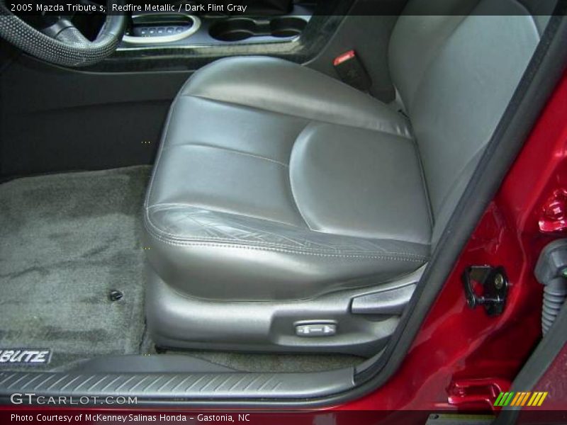 Redfire Metallic / Dark Flint Gray 2005 Mazda Tribute s