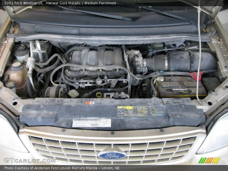 Harvest Gold Metallic / Medium Parchment 2001 Ford Windstar LX