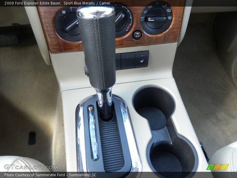 Sport Blue Metallic / Camel 2009 Ford Explorer Eddie Bauer