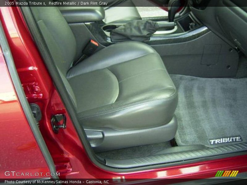 Redfire Metallic / Dark Flint Gray 2005 Mazda Tribute s