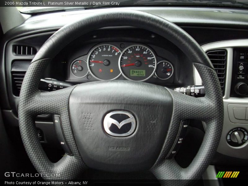 Platinum Silver Metallic / Dark Flint Gray 2006 Mazda Tribute i