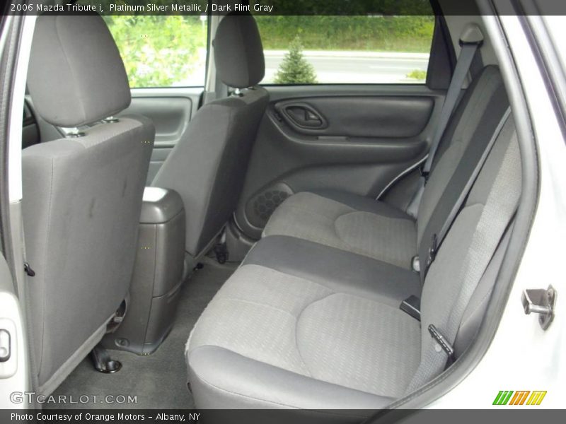 Platinum Silver Metallic / Dark Flint Gray 2006 Mazda Tribute i