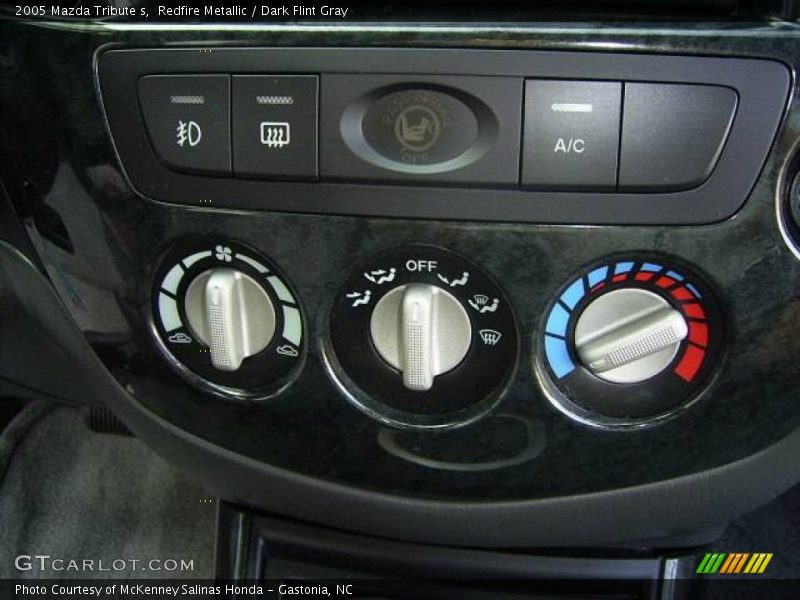 Redfire Metallic / Dark Flint Gray 2005 Mazda Tribute s