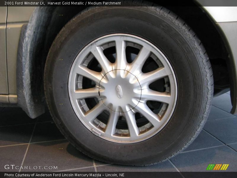 Harvest Gold Metallic / Medium Parchment 2001 Ford Windstar LX