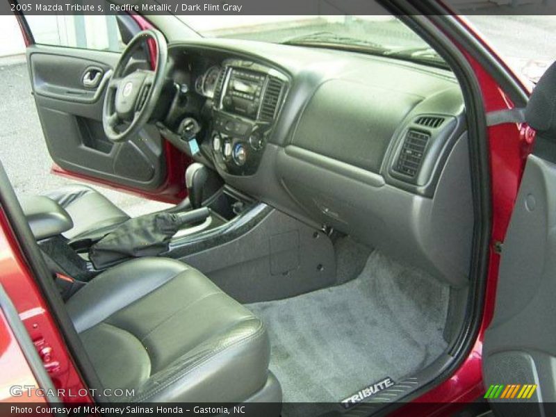 Redfire Metallic / Dark Flint Gray 2005 Mazda Tribute s